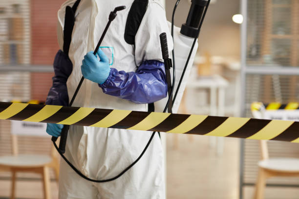 Professional Biohazard technician working in Casnovia, MI